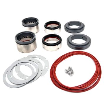Picture of Waukesha 323 Double Mechanical Seal (pump set) and O-Ring Kit - SiC/SiC/CBN/Silicone